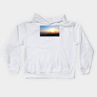 Dockweiler Beach, Kids Hoodie